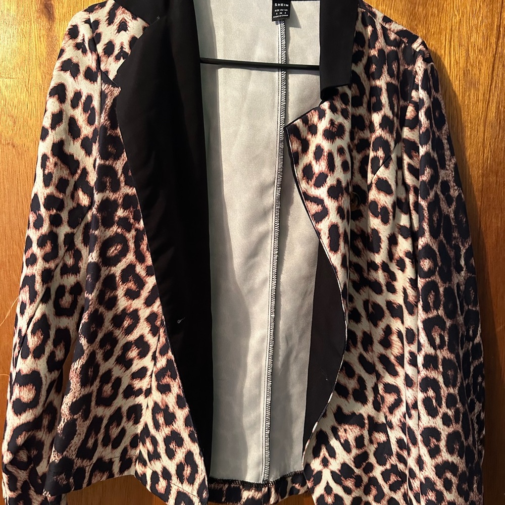 Leopard Print Women's Jacket